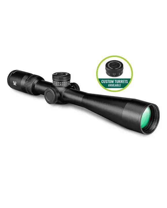 Viper HD 5-25x50 FFP VMR-4 MOA Rifle Scope by Vortex Optics