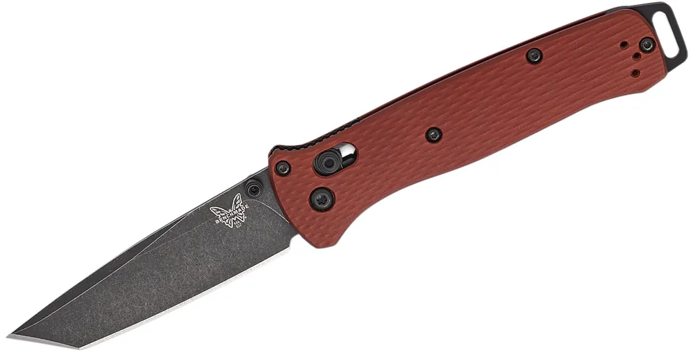 Bailout Burnt Copper Aluminum BK Tanto Folding Knife by Benchmade