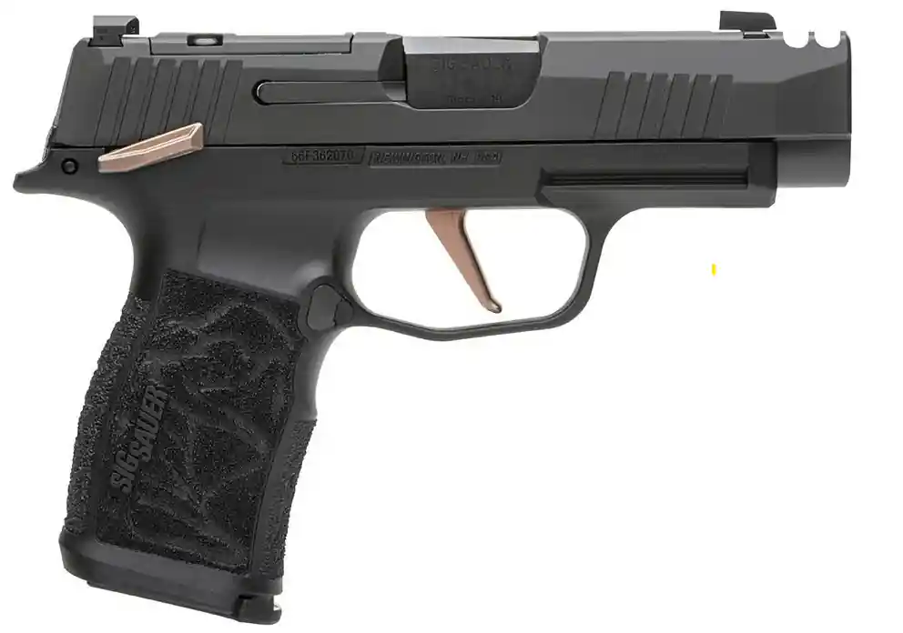 Sig Sauer P365-XL Rose Compact 9mm Luger Caliber 3.1" Barrel Semi Auto Black & Rose Finish Handgun