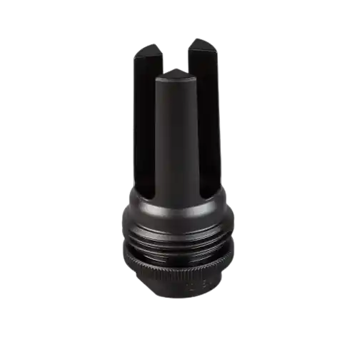 ASR Mount Compatible Flash Hider in 9mm Bore for M13.5x1LH Threaded Barrel by SilencerCo