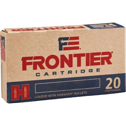 Hornady Frontier 1,050 fps 338 Adavnced Rifle Cartridge 285 Grain Full Metal Jacket Subsonic Rifle Ammunition