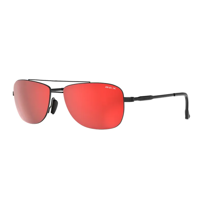 Draeklyn OTG Sunglasses in Black/Brown/Red by BEX Sunglasses