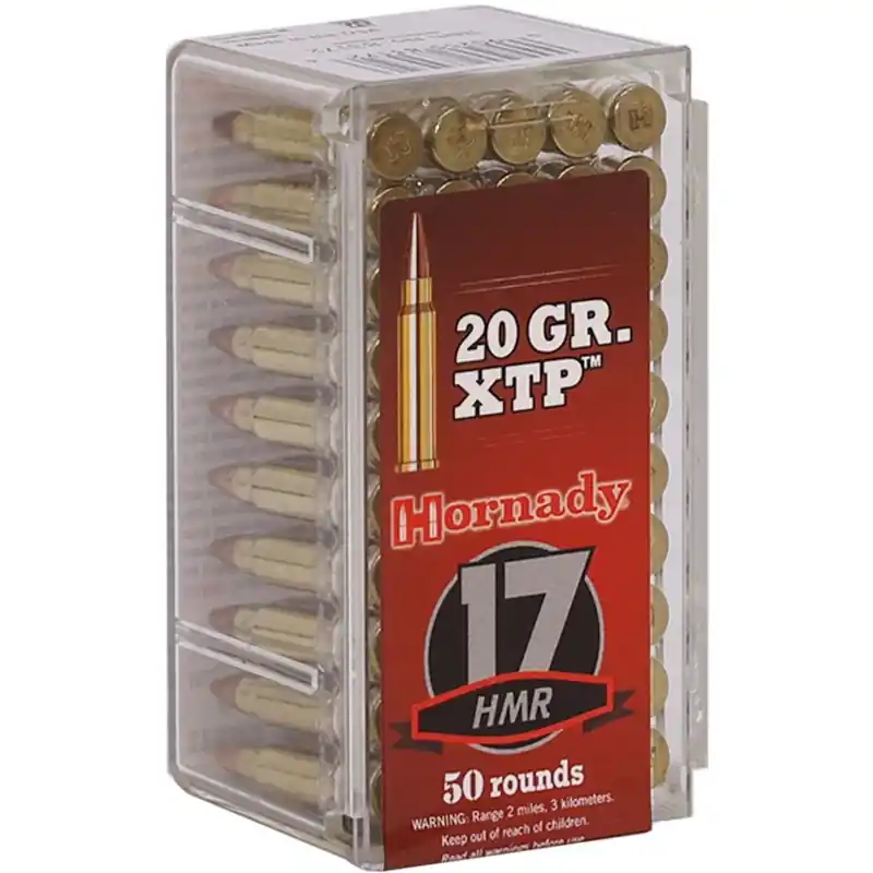 Hornady Varmint Express 2,375 fps 17 Hornady Magnum Rimfire 20 Grain Extreme Terminal Performance Hollow Point Rimfire Ammunition