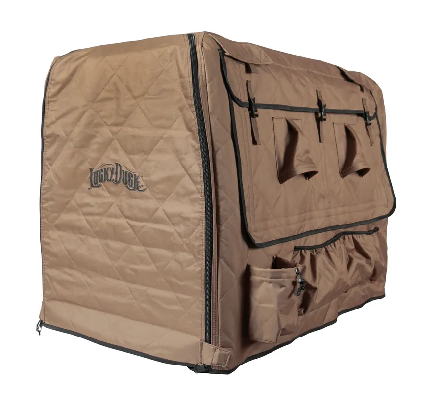 Lucky Duck Lucky Kennel Large Tan Cover
