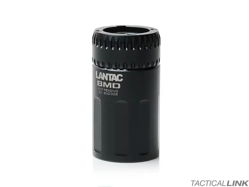 BMD Complete Blast Mitigation Device, A2 Mount in .22 Bore for 1/2x28 Threaded Barrel by Lantac