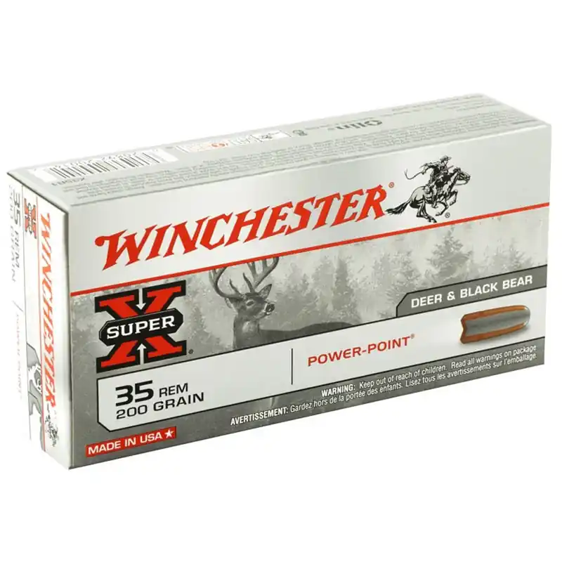 Winchester Super X 2,020 fps 35 Remington 200 Grain Power Point Rifle Ammunition