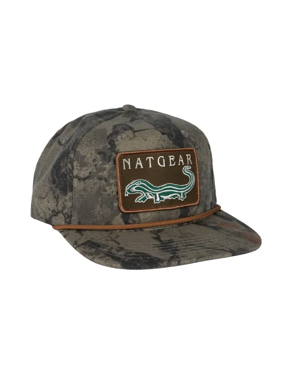 Lost Hat Co. Retro Logo Goat Rope Cap by Natural Gear