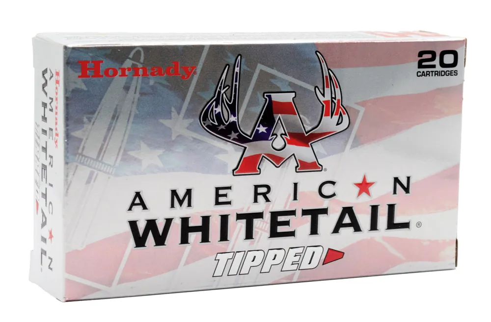 Hornady American Whitetail Tipped 2,960 fps 243 Winchester 95 Grain Super Shock Tip Rifle Ammunition