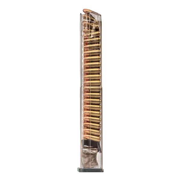 G17 9mm 40rd Clear Magazine by Elite Tactical Systems