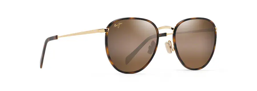 Noni Sunglasses with Tortoise with Gold frame and HCL Bronze Lens by Maui Jim