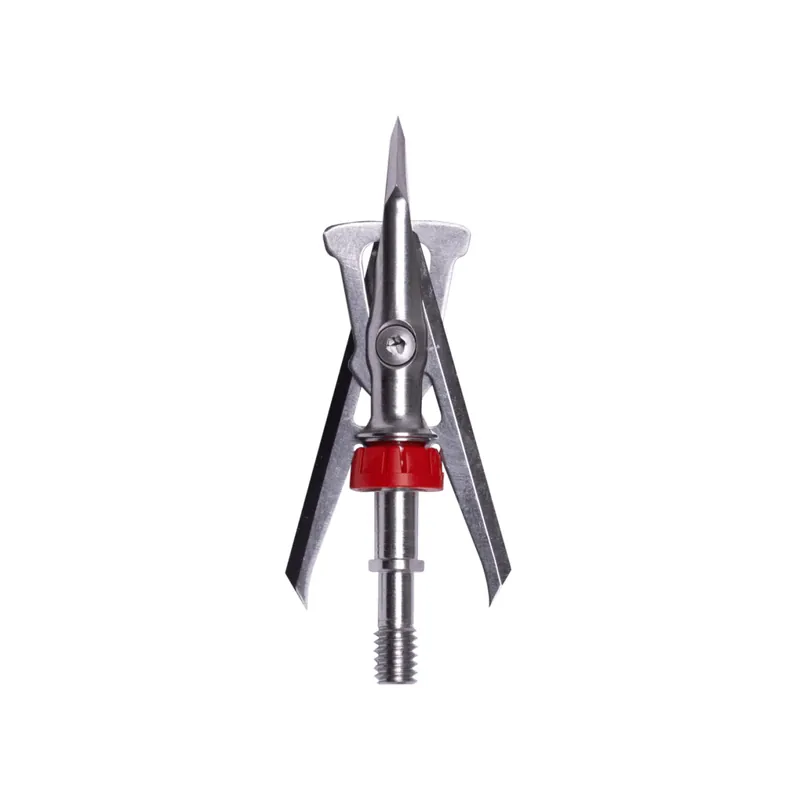 4 Pack 2 Inch 100 Grain Hypo 2 Crossbow Mechanical Broadheads by Rage