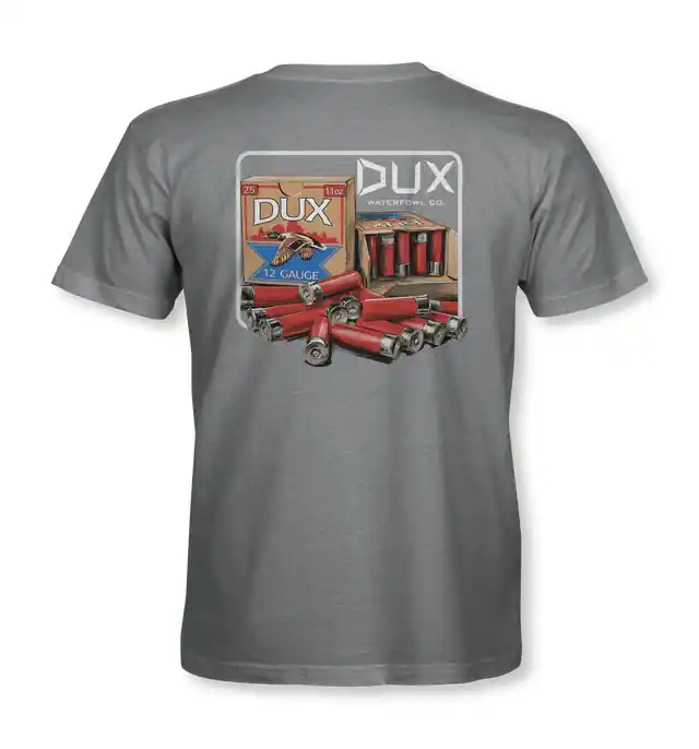 Men‘s Retro Shell Box Graphic Short Sleeve Tee Shirt by Dux