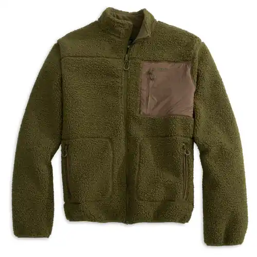 Flyer Sherpa Jacket in Tobacco by Heybo