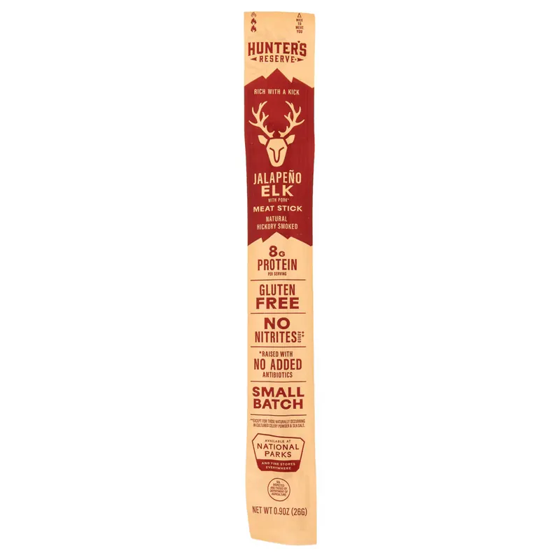 9 oz. Elk Jalapeno Trail Meat Stick by Hunter‘s Reserve