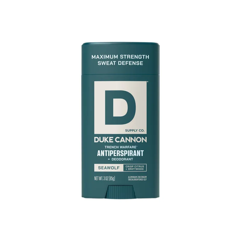 Trench Warfare Antiperspirant Deodorant in Seawolf by Duke Cannon