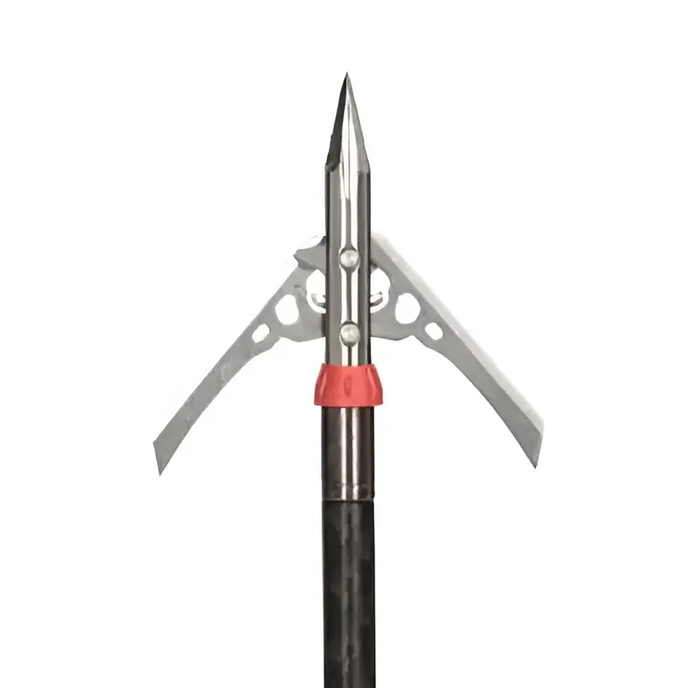 100 Grain Hypodermic Trypan No Collar Crossbow Mechanical Broadhead by Rage