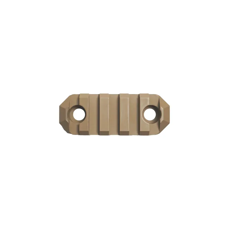 GrovTec 3" 7 Slot M-LOK Picatinny Rail Coyote