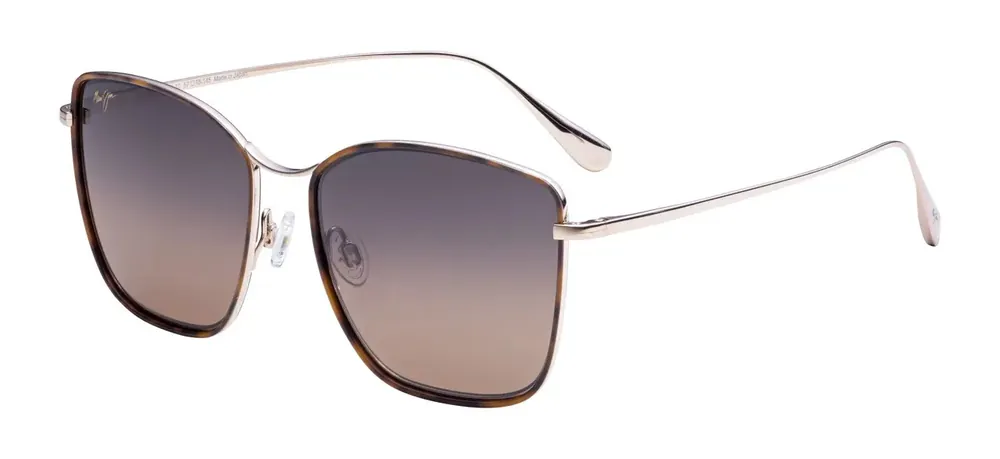 Tiger Lily Dark Tortoise Frame with HCL Gold Lens by Maui Jim