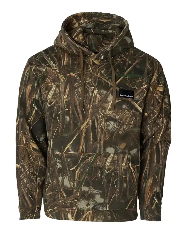 Men‘s Benchmark Camo Pullover Hoodie by Banded