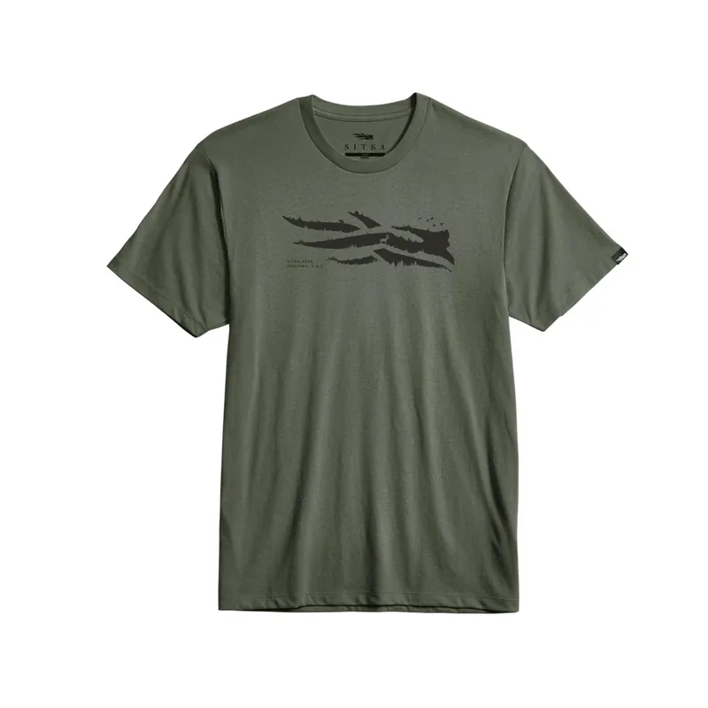 Men‘s Wild Icon Logo Short Sleeve Tee Shirt by Sitka