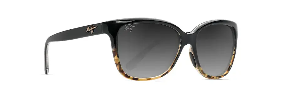 Starfish Sunglasses with Black with Tortoise frame and Neutral Grey Lens by Maui Jim