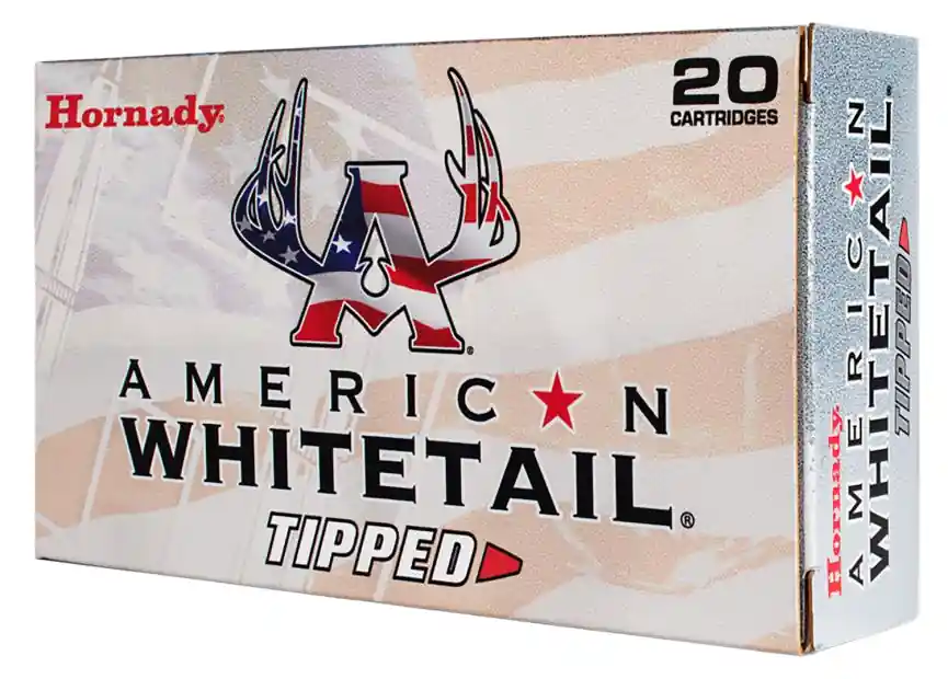 Hornady American Whitetail Tipped 2,810 fps 308 Winchester 150 Grain Super Shock Tip Rifle Ammunition