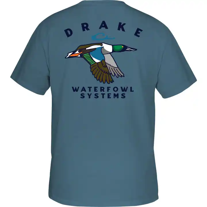 Retro Northern Shoveler Short Sleeve Tee by Drake