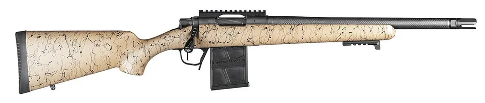 Ridgeline Scout .308 Rifle in Tan/Black by Christensen