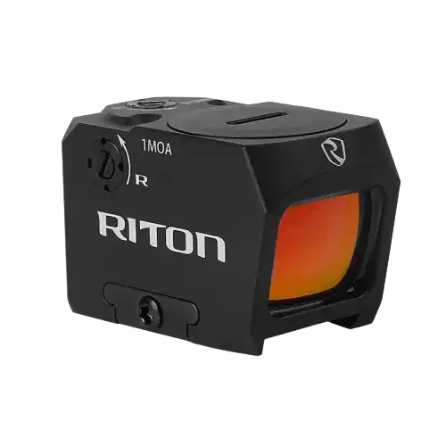 3 Tactix Enclosed Emitter Red Dot by Riton Optics