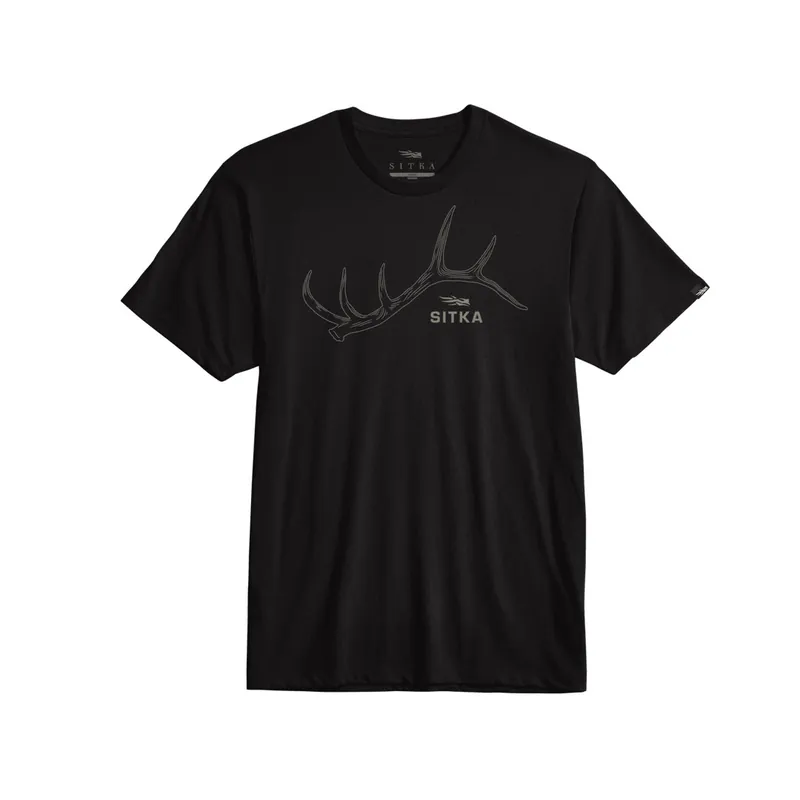 Men‘s Wapiti Short Sleeve Graphic Tee Shirt by Sitka