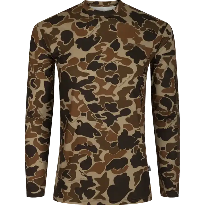 Youth Performance Crew Camo Long Sleeve by Drake