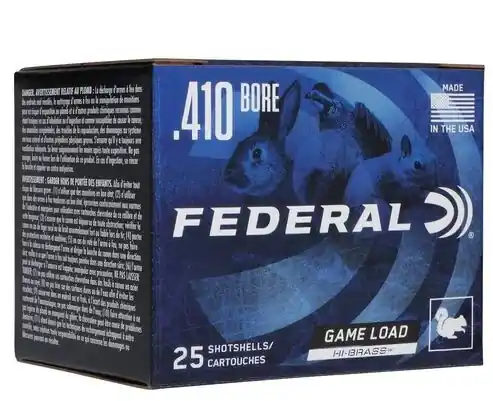 Federal Game Load 1,135 fps 410 Gauge 3" 11/16 oz. 5 Lead Shot Shotgun Ammunition