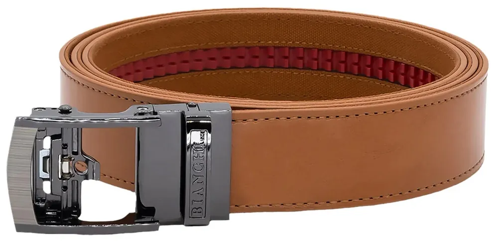 Tan leather EDC NextBelt Belt with a 1.50 inch Buckle Closure by Bianchi