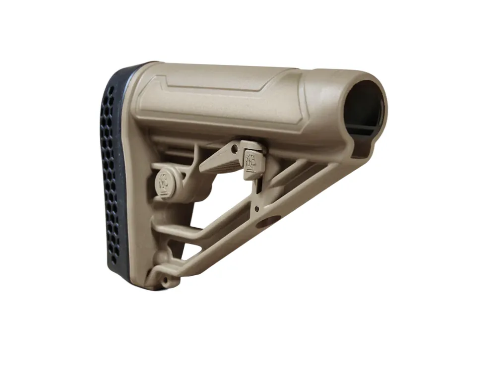 Flat Dark Earth EX AR Mil Spec Adjustable Rifle Stock by Adaptive Tactical