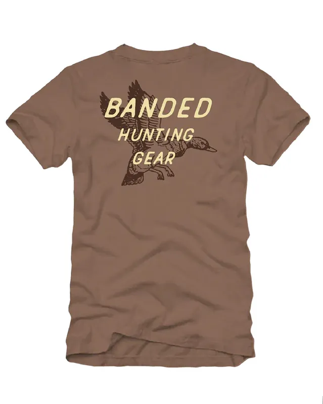 Men‘s Old Call Graphic Short Sleeve Tee Shirt by Banded