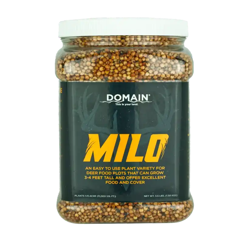 Milo 1/4 Acre Food Plot seed by Domain Outdoors