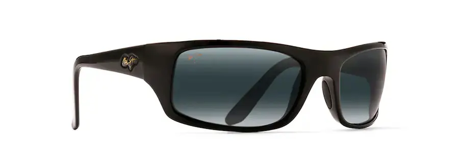 Peahi - Gloss Black Frame, Neutral Grey Lens by Maui Jim
