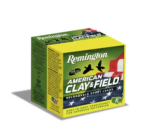 Remington American Clay & Field Sport 1200fps 12 Gauge 2-3/4" 1-1/8oz 7-1/2 Shot Shotgun Ammunition