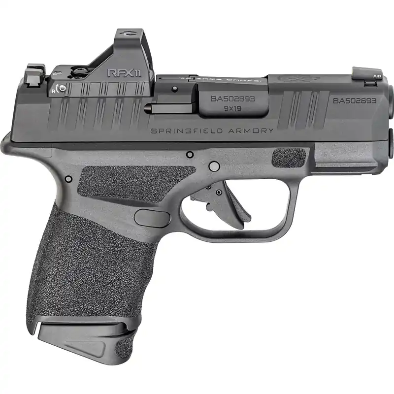 Springfield Armory Hellcat OSP Gear Pac 9mm Luger Caliber 3" Barrel Semi Auto Black Finish Handgun with Carrying Case & 4 Mags