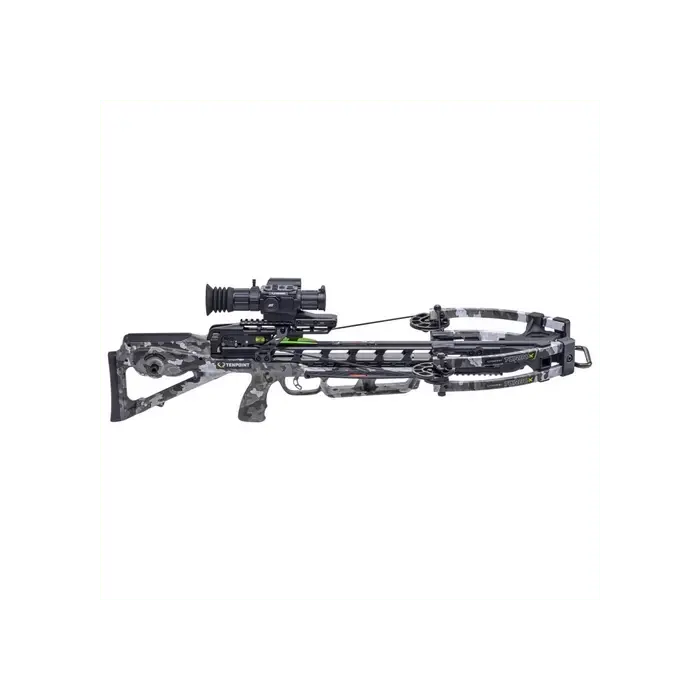 Turbo X Crossbow with ACUslide Vision Vektr and RangeMaster 100 Scope by TenPoint