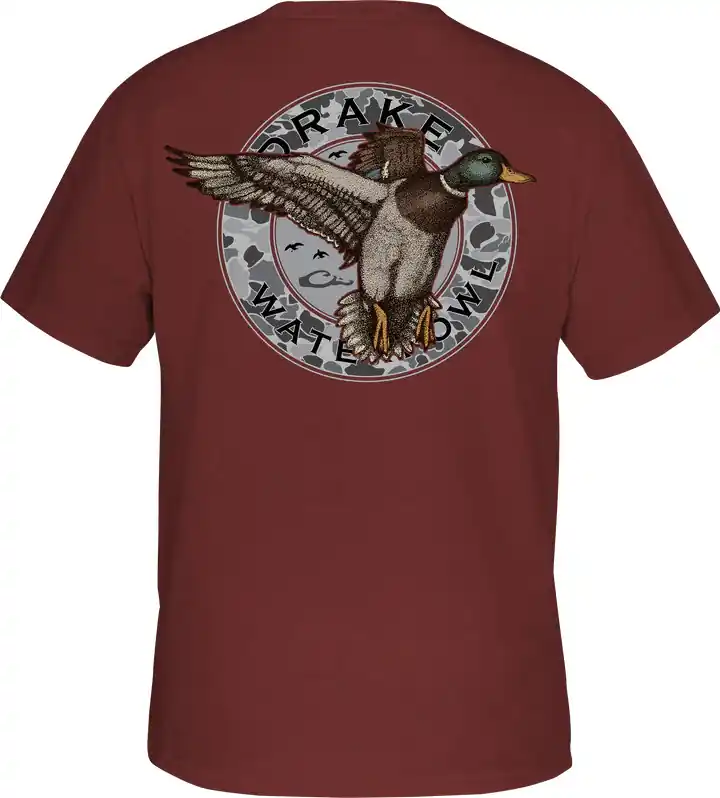 Men‘s Circle Mallard Short Sleeve Graphic Tee Shirt by Drake
