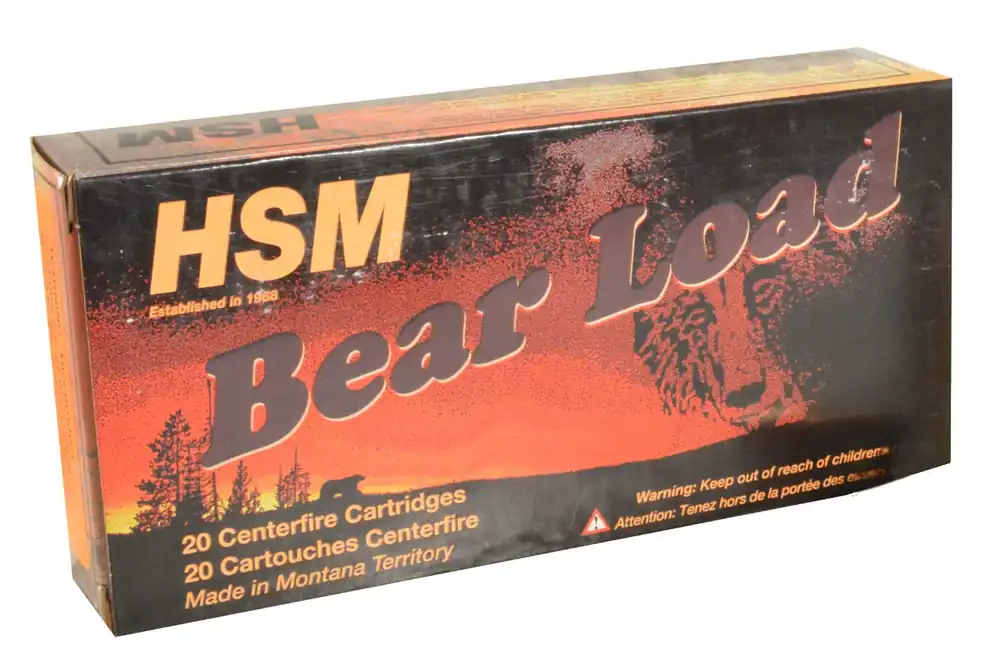 HMS Bear Load 1,700 fps 458 SOCOM 350 Grain Jacketed Flat Nose Rifle Ammunition
