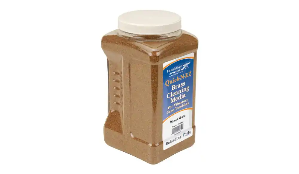 5 lb Untreated Quick N Ez Ground Hull Walnut Brass Cleaning Media Tub by Frankford