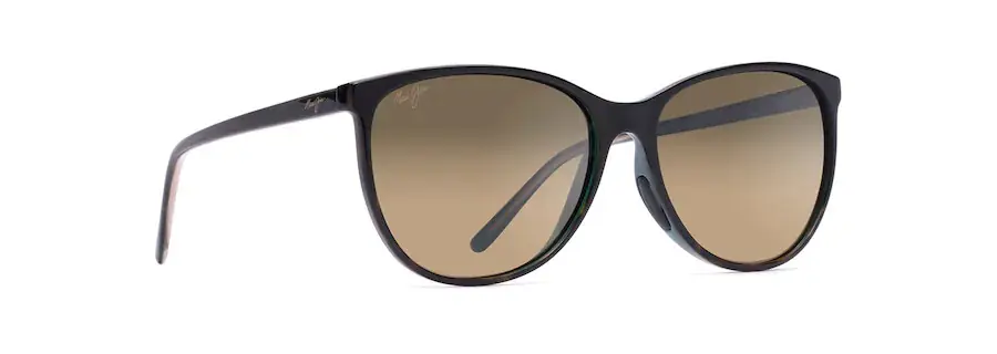 Ocean Sunglasses - Tortoise with Peacock Frame, HCL® Bronze Lens by Maui Jim