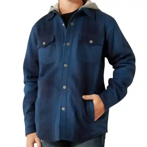 Youth Hicks Retro Long Sleeve Shirt Jacket by Ariat
