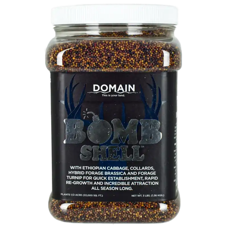 Bombshell 1/2 Acre Food Plot seed by Domain Outdoors