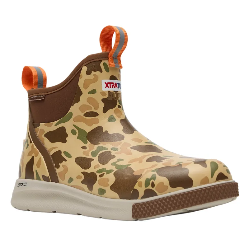 Women‘s 6 Inch Duck Camo Ankle Deck Boot Sport by Xtratuf