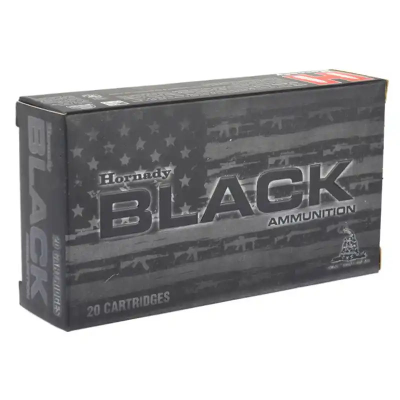 Hornady Black 2,700 fps 308 Winchester 168 Grain A Max Rifle Ammunition