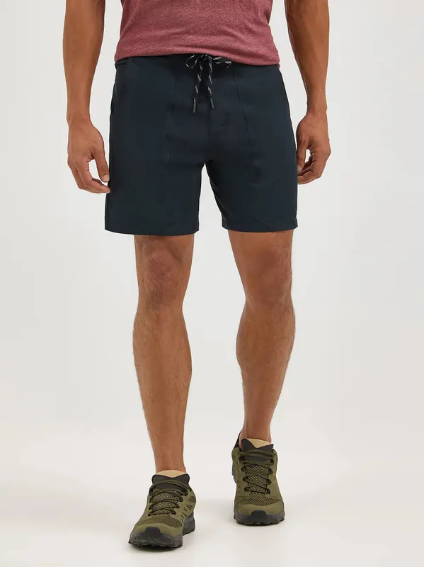 Gym To Trail Short in Jet Black by Wrangler