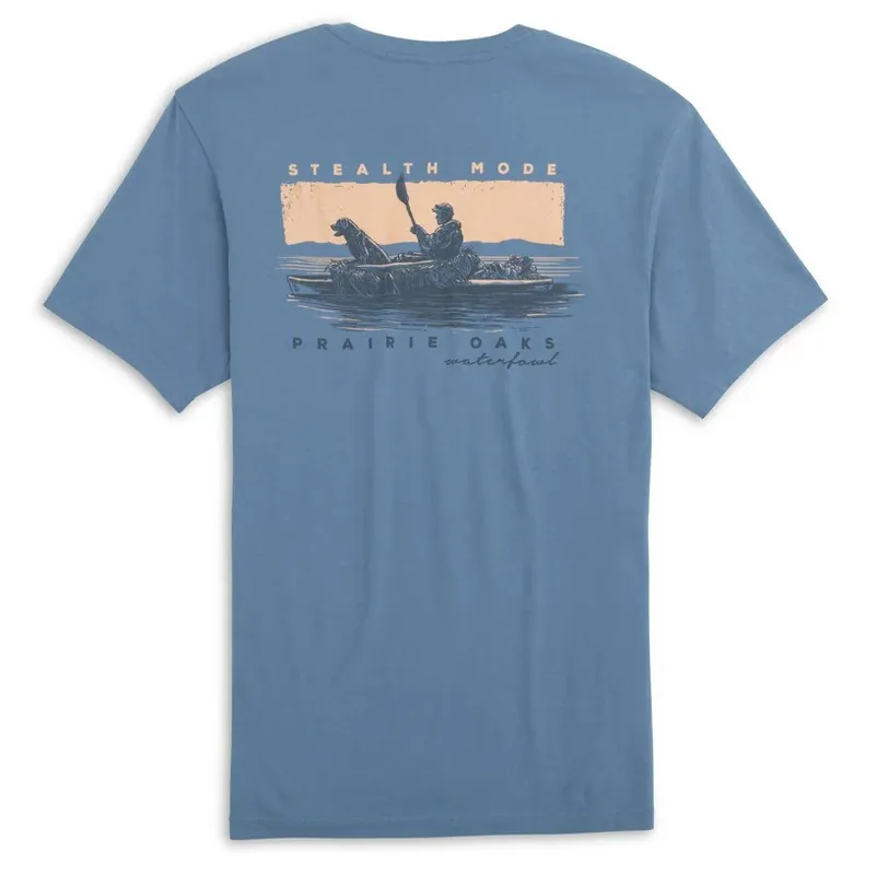 Men‘s Stealth Mode Short Sleeve Tee Shirt by Prairie Oak
